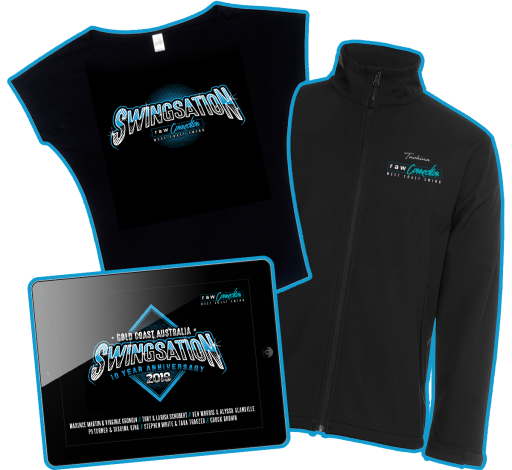 Raw Connection Swingsation 2019 Merchandise Package